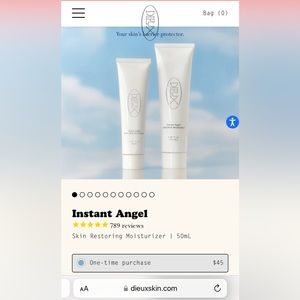 INSTANT ANGEL 50mL Skin Restoring Moisturizer